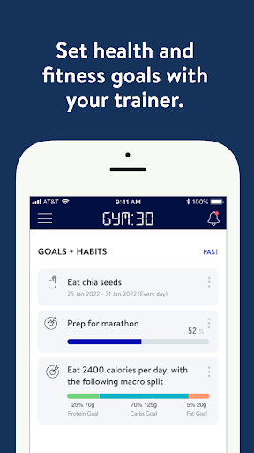 GYM30 FIT Screen 2