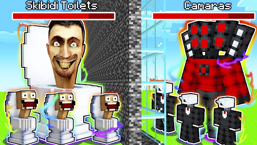 Skibidi Toilet 3 Mod Minecraft