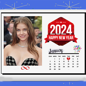 calendar photo frame 2024