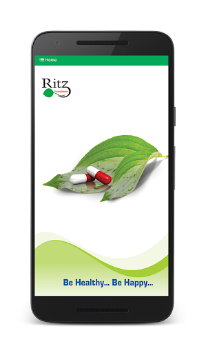 Android application Ritz Formulations screenshort