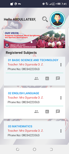 GGIS - Grace and Glory Interna