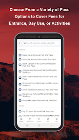 Recreation.gov screenshot