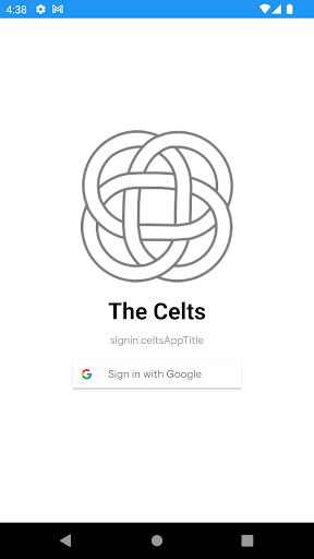 Android application The Celts screenshort