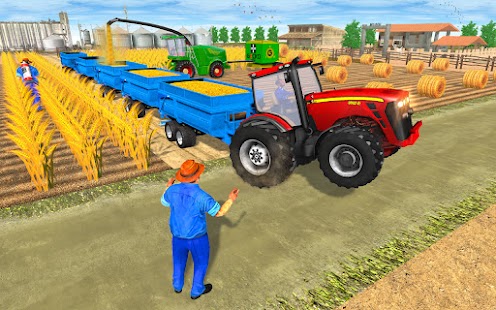 Tractor Farming Tractor Games Screenshot