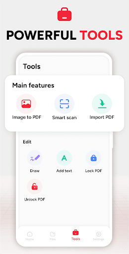 Screenshot of Image to PDF - PDF Reader