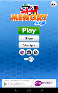 Memo Flags Games