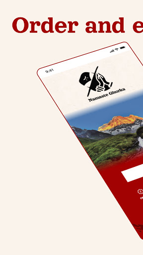 Android application Namaste Gurkha screenshort