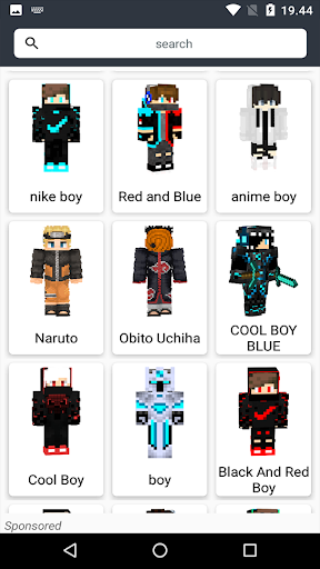 Boy skin for Minecraft PE