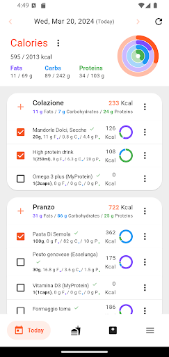 Android application ZYME screenshort