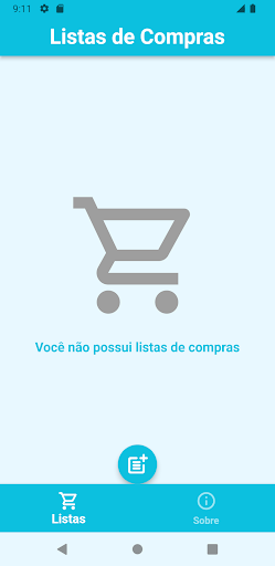 Android application Shopping List screenshort