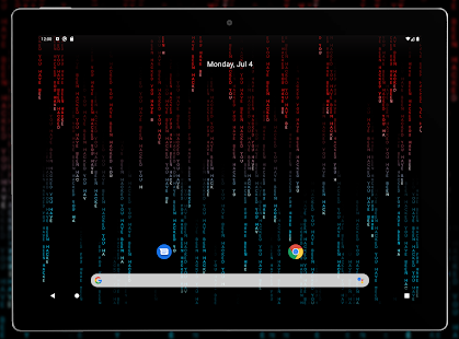 Матрица живые обои Screenshot