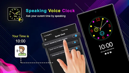 Смарт-часы Speak Clock AOD