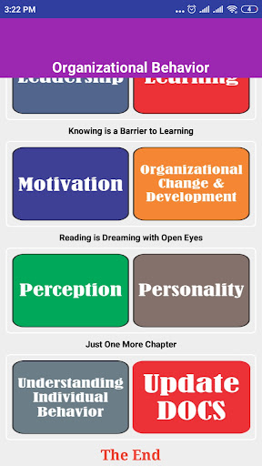 Organizational Behavior Screen 3