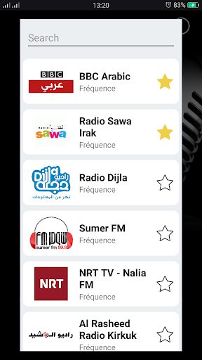 Android application Radio Iraq screenshort