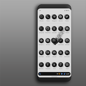 Black Flow Icons Pack