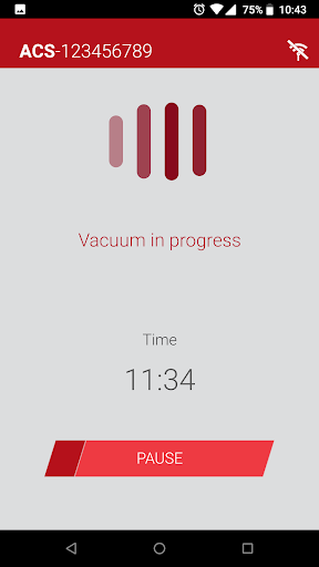Robinair AC Connect Screenshot