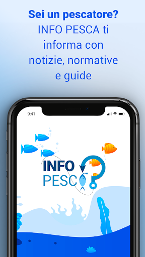 Android application INFO PESCA - Normative per la screenshort