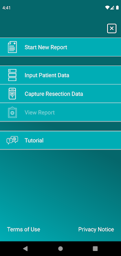 Android application Residual Bowel App screenshort