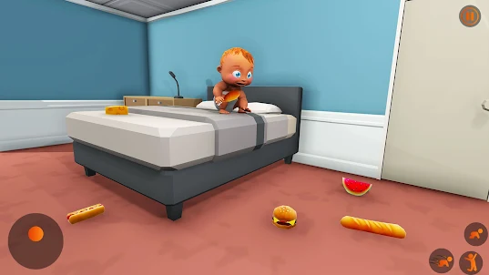 Fat Virtual Baby-Life Sim 3d