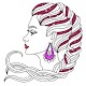 Glitter Beauty and Fashion Coloring Pages Girls Windowsでダウンロード