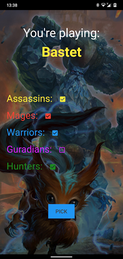 Gods Random Picker Smite Screen 2