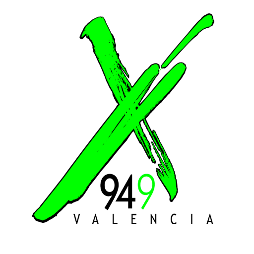 La X 94.9 FM logo