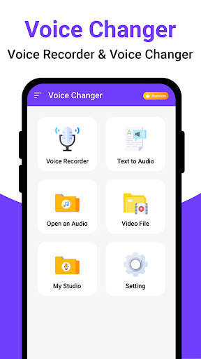 Voice changer  Voice effects