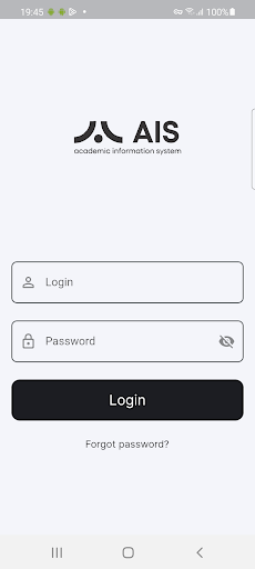 Android application AIS screenshort