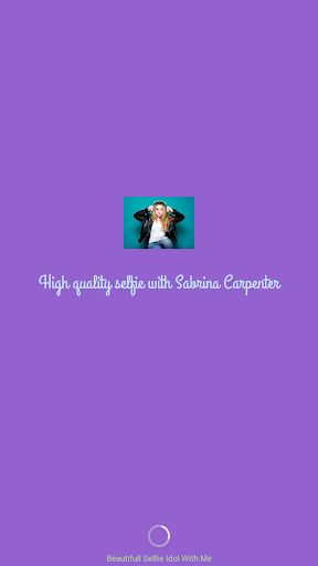 High quality selfie with Sabrina Carpenter