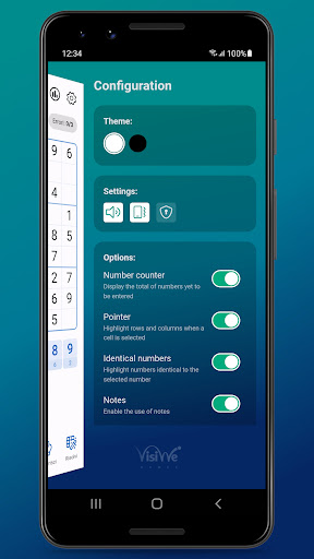 Sudoku screenshot
