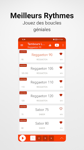 Aperçu de l'application