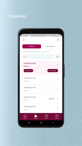 Qatar Credit Bureau Screen 2