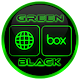 Flat Black and Green IconPack Auf Windows herunterladen