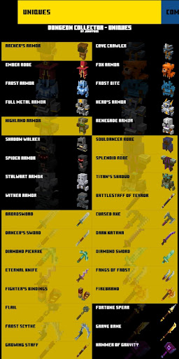 Android application Dungeon Collector screenshort