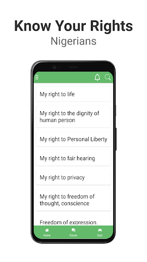 Nigerians: Human right Laws Screen 2