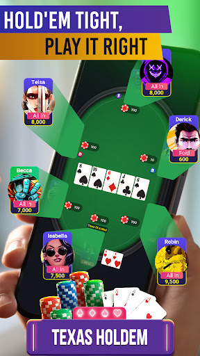 Android application Poker Texas Hold'em, Omaha screenshort