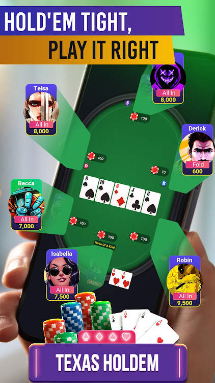 Poker Texas Hold'em, Omaha - 1.1 - (Android)