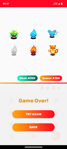 Multiply: 1x1 Math Game Screen 3