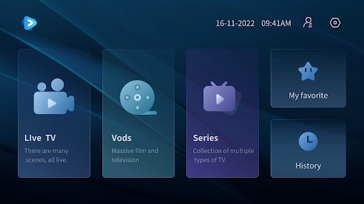 Android application Vstro Player screenshort
