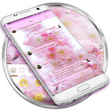 SMS Messages Love Cherry Theme icon