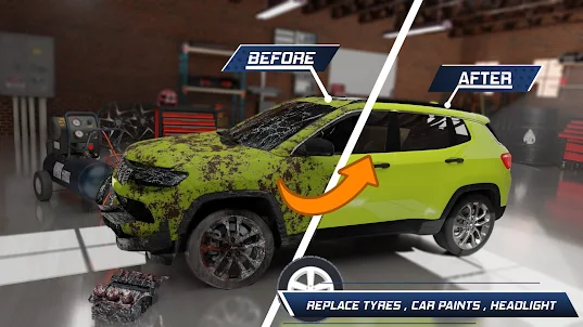 AutoTune 3D: Car Mechanic Game