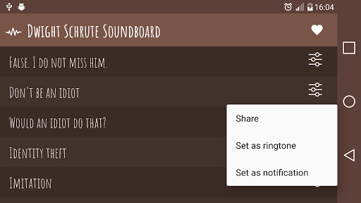 Dwight Schrute Soundboard Screen 3