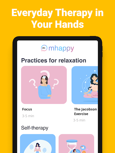 Screenshot of MHappy: Anxiety Mental Therapy