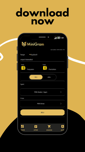 Android application Minigram screenshort