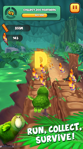 Android application Kakapo Run: Animal Rescue Game screenshort