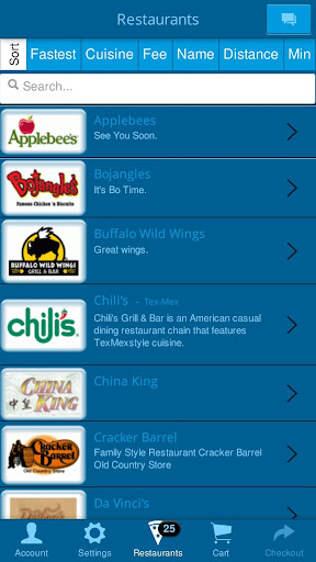 The Delivery Chef Screen 2