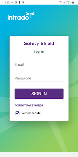 Android application Intrado Safety Shield screenshort