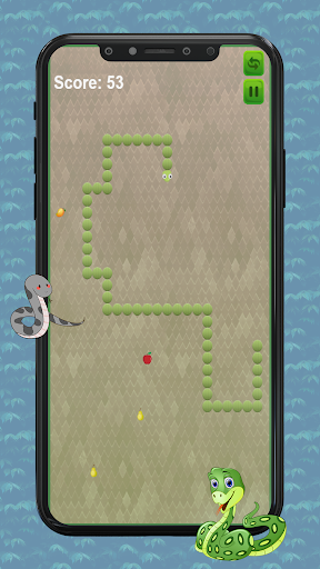 Android application Snake and Fruits screenshort
