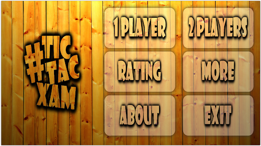 Android application TicTacXAM screenshort