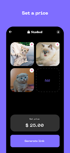 Stashed - Sell Private Files Screen 3